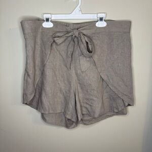 NWT PATAGONIA Garden Island Shorts Marrow Grey (Tan/Grey) L